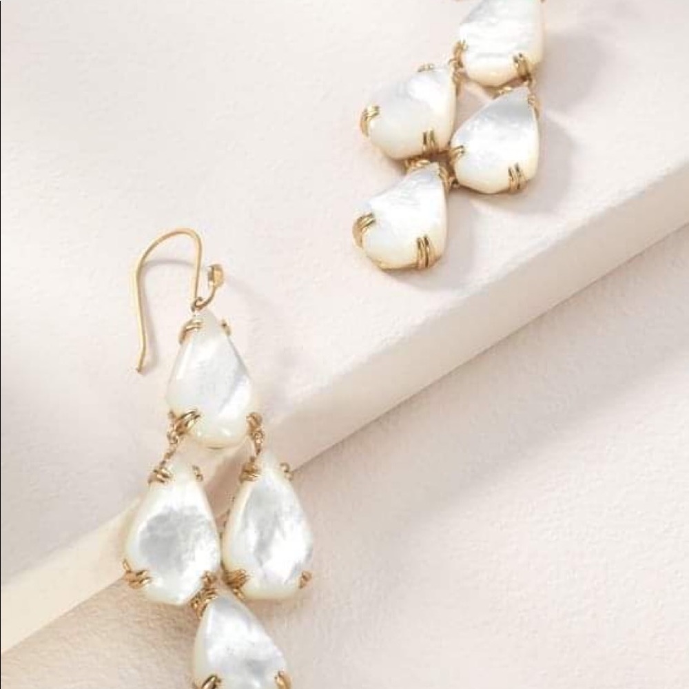 Stella and Dot Botanical Earrings~2 in 1 reversible